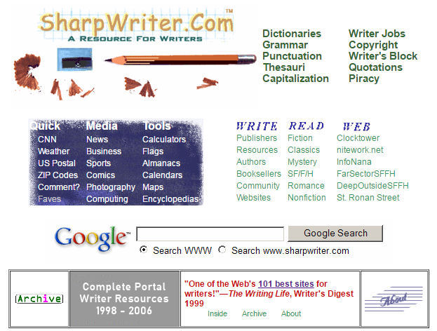 Back to main page SharpWriter.Com museum page